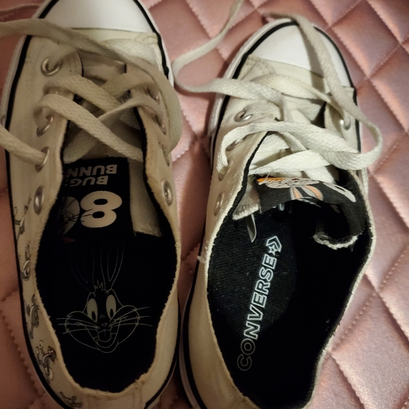 Converse Chuck Taylor All Star Ox Bugs Bunny 80th Evolution Canvas Child - Picture 9 of 9